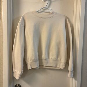 a new day Women's Cream Crew Neck Sweater